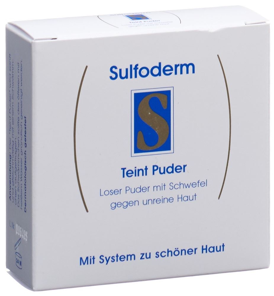 Sulfoderm S teint poudre, image principale Sulfoderm S teint poudre, image principale