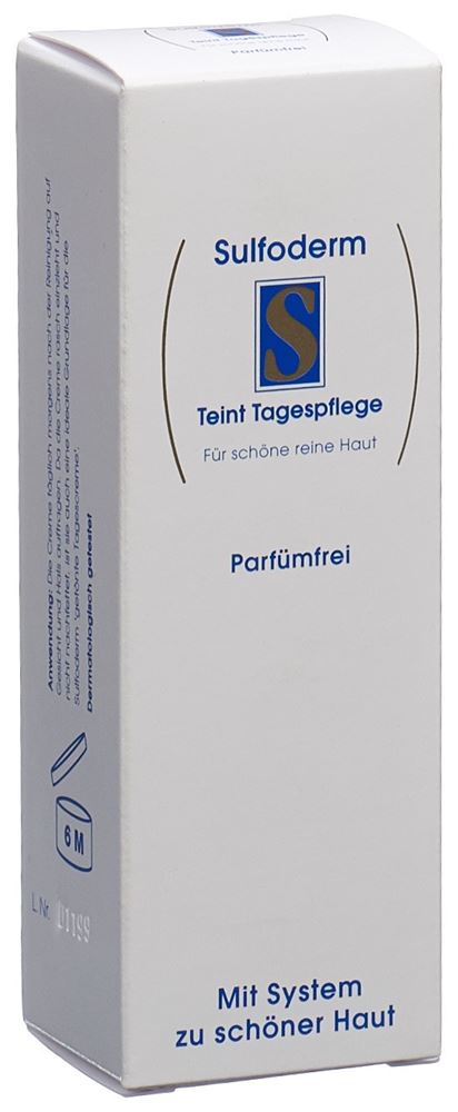 Sulfoderm S teint soin jour