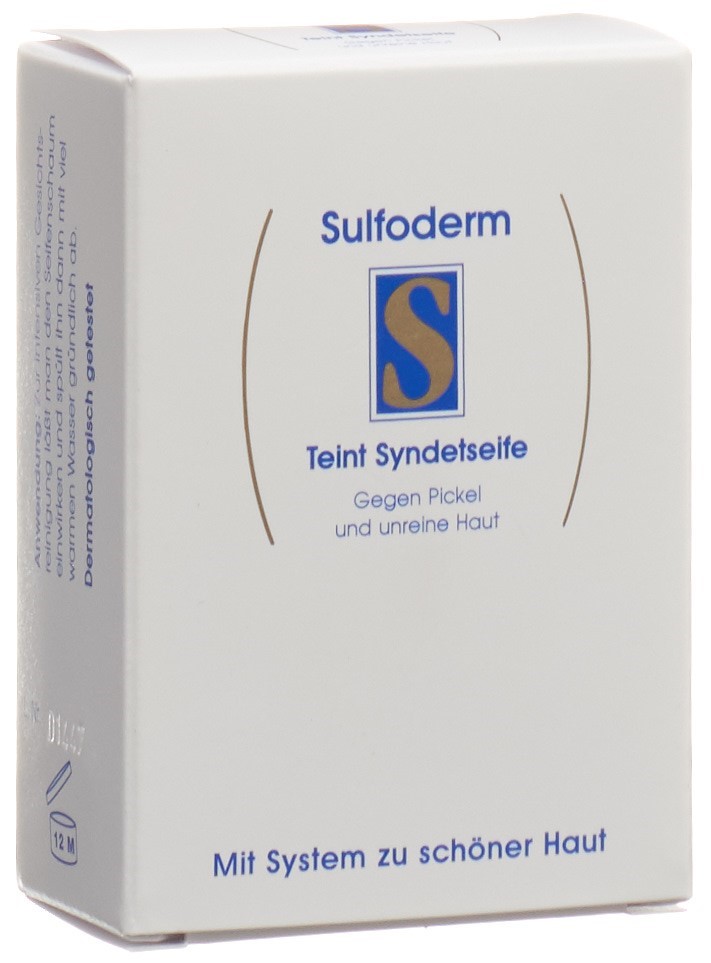 Sulfoderm S Teint Syndetseife, Hauptbild