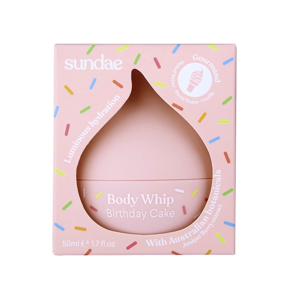 SUNDAE whipped body moisturiser