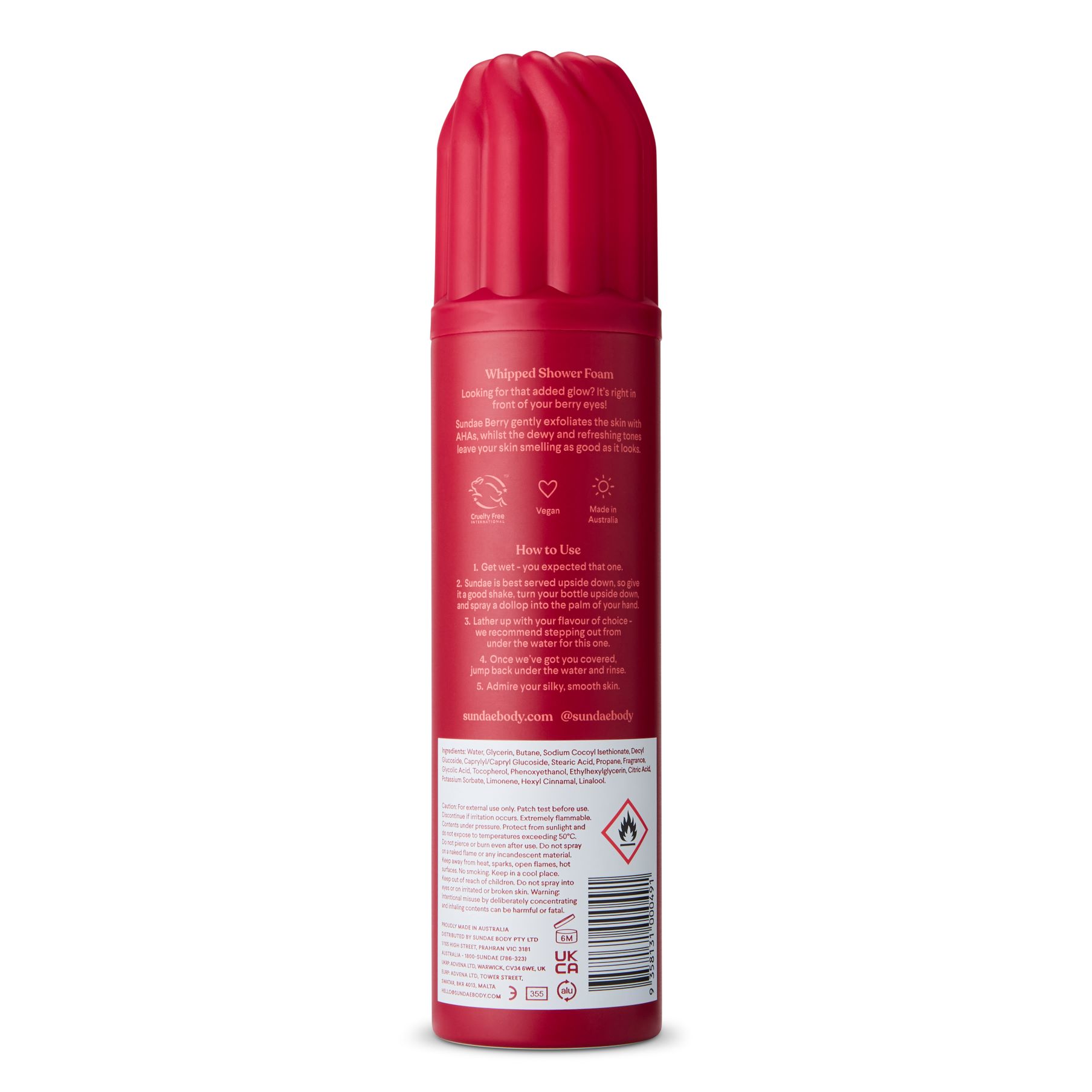 SUNDAE Whipped Body Shower Foam, Bild 2 von 5