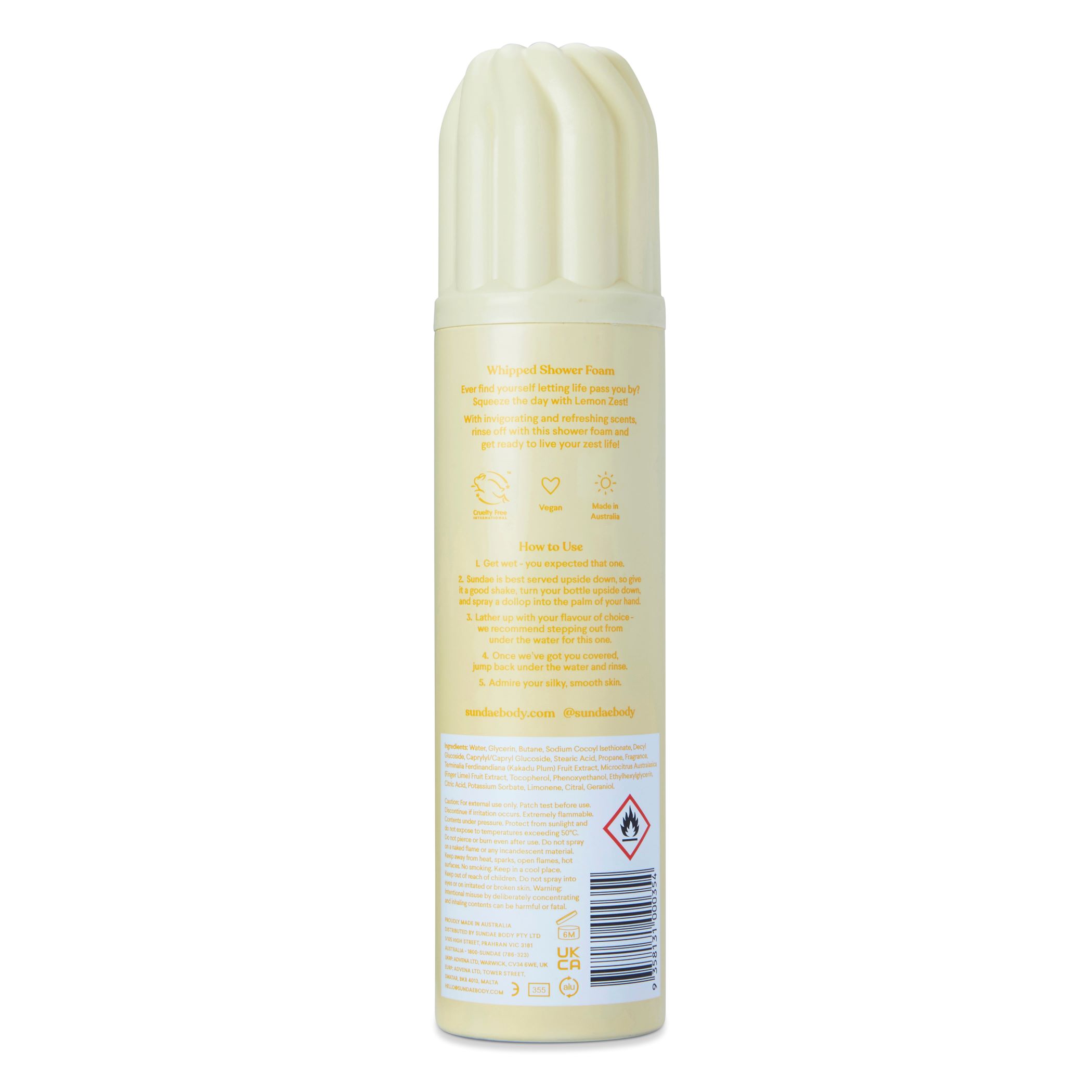 SUNDAE Whipped Body Shower Foam, Bild 2 von 5