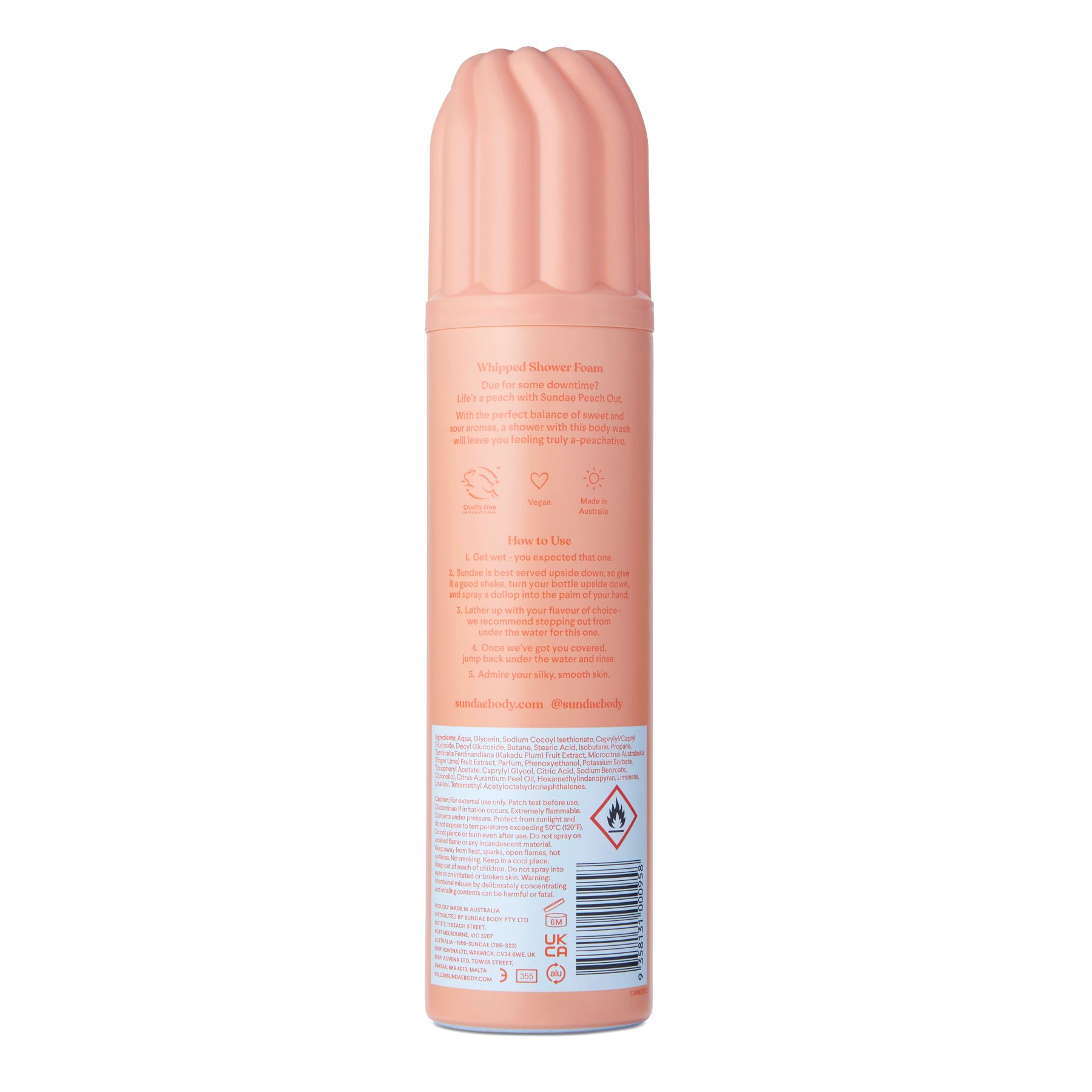 SUNDAE Whipped Body Shower Foam, Bild 2 von 2