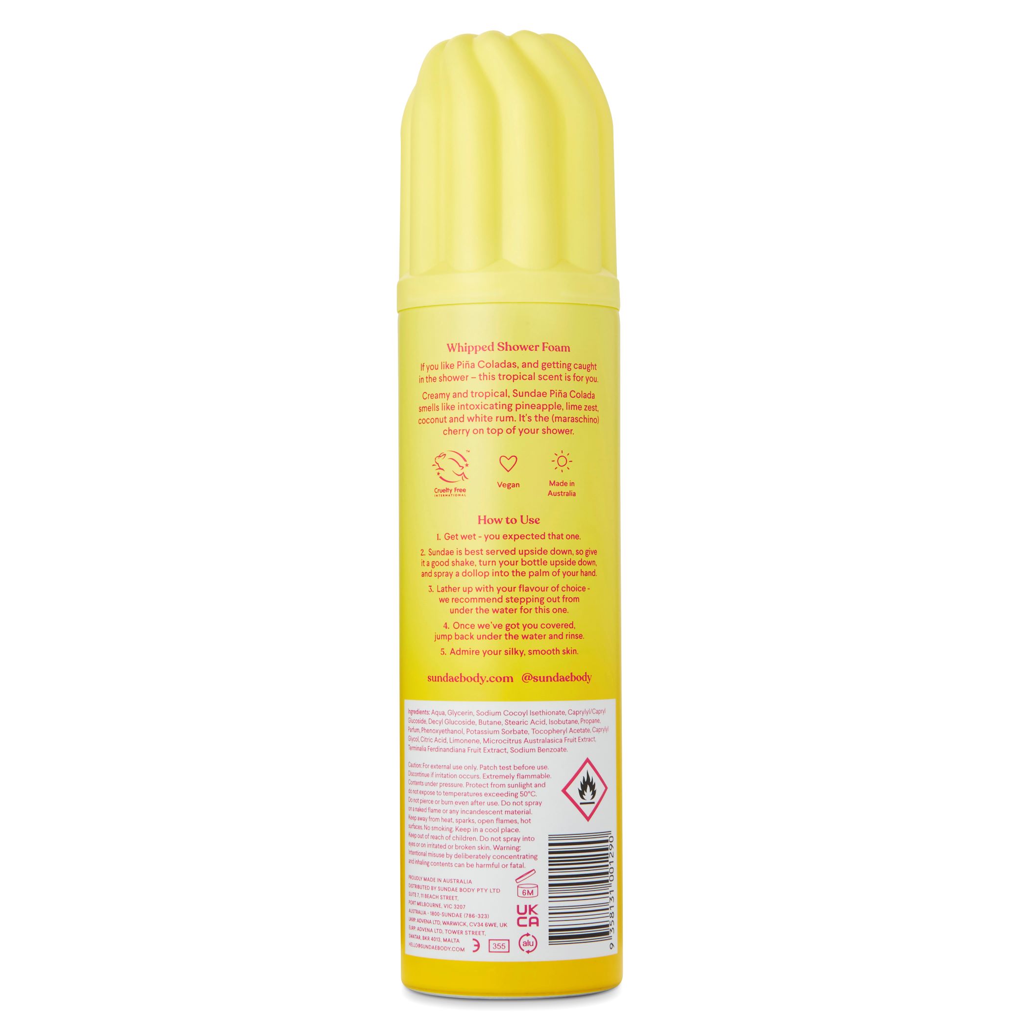SUNDAE Whipped Body Shower Foam, Bild 2 von 5