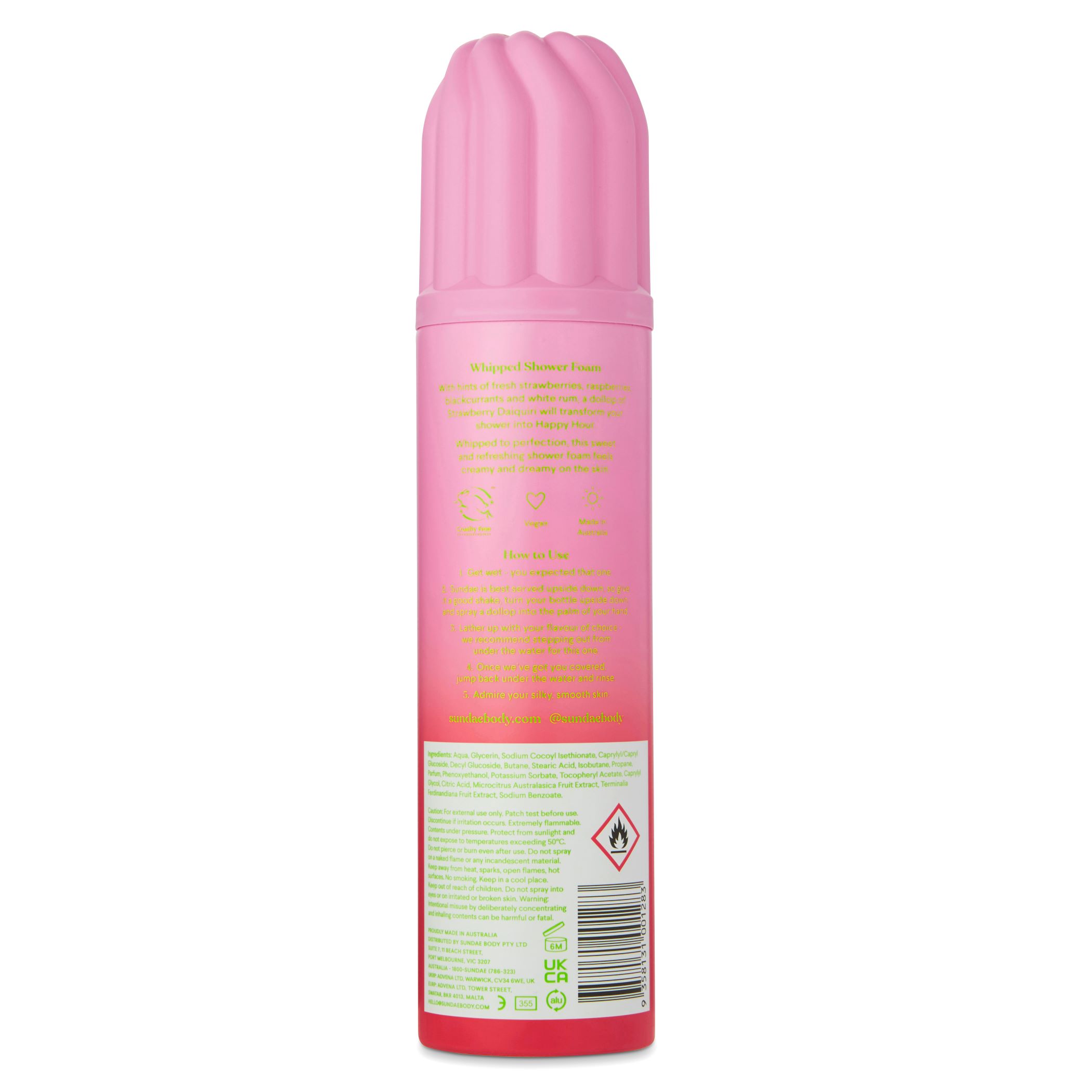 SUNDAE whipped body shower foam, image 2 sur 5