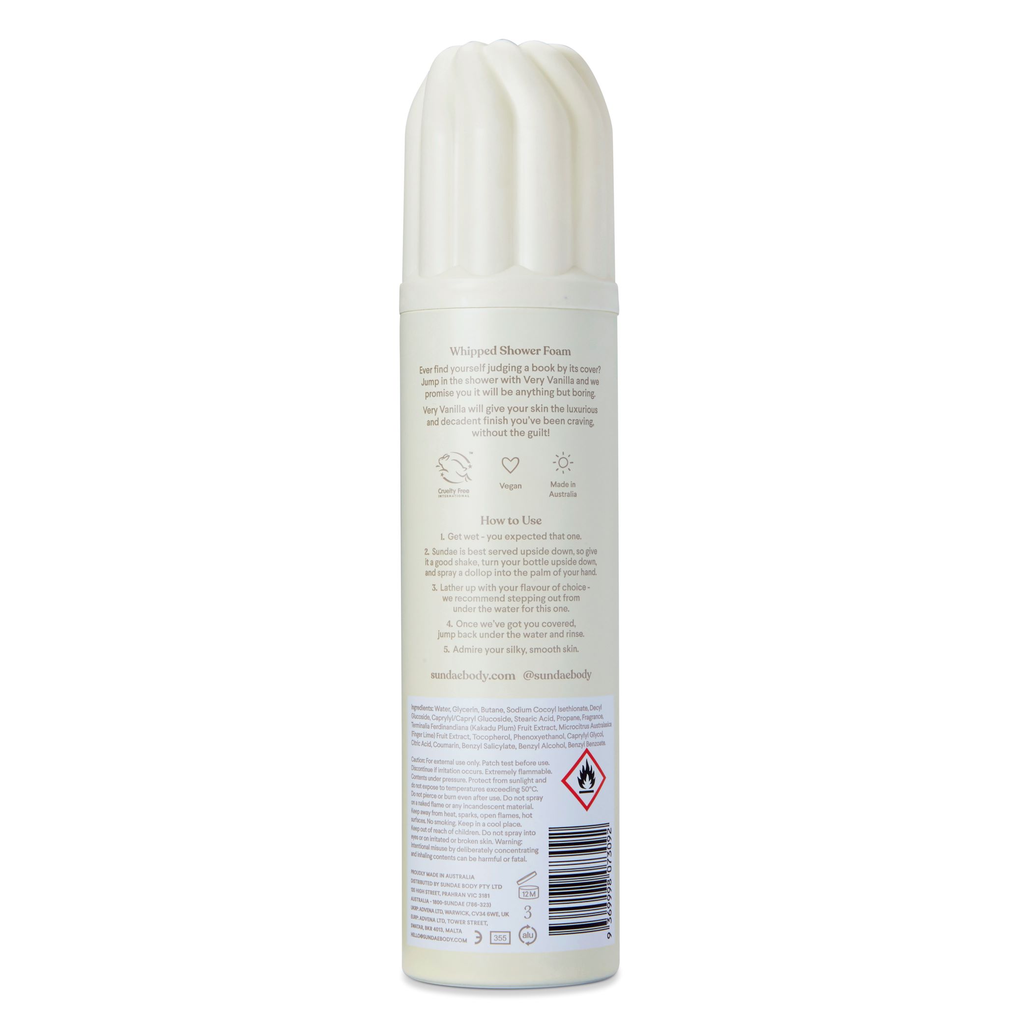 SUNDAE Whipped Body Shower Foam, Bild 2 von 5