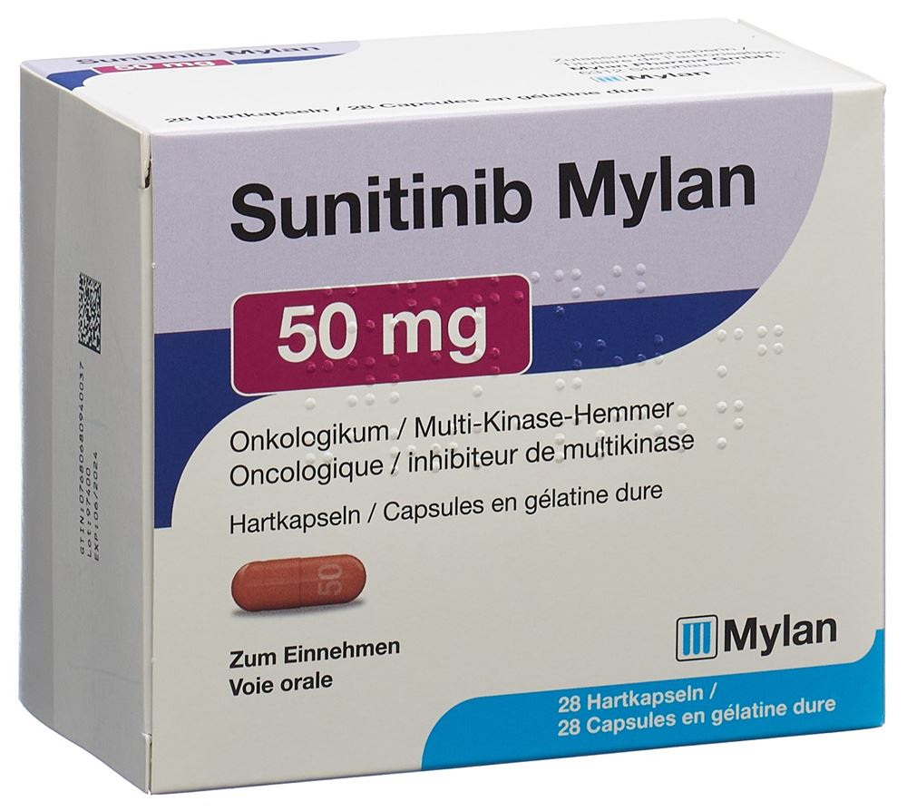 SUNITINIB Mylan 50 mg, image principale