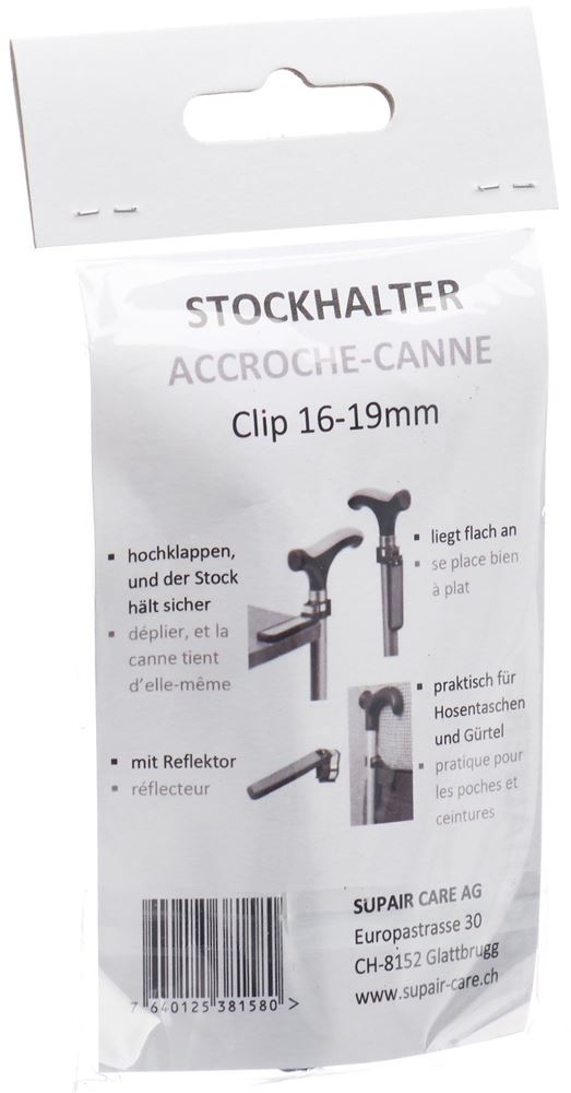 SUPAIR Gehstockhalter mit Reflektor, Hauptbild