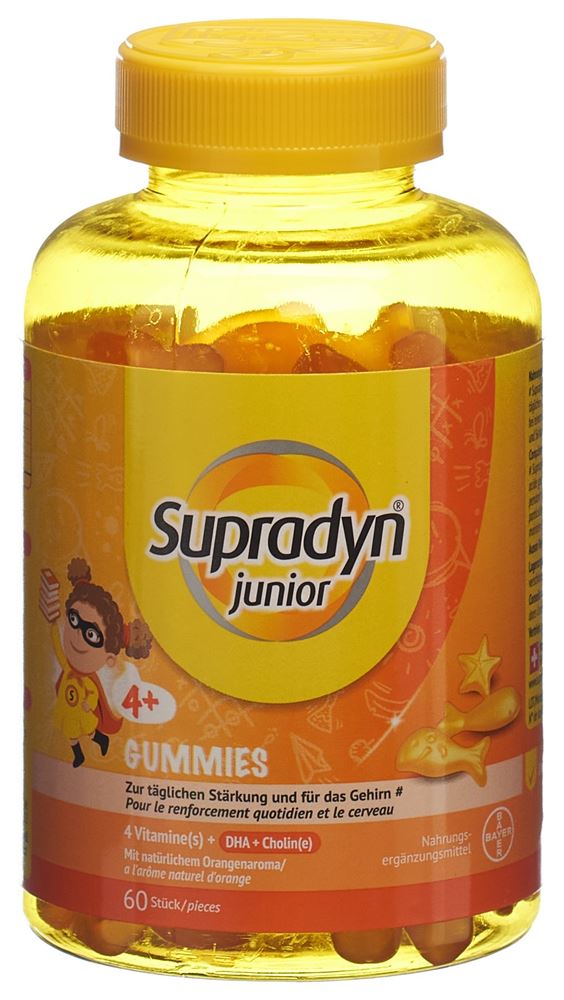 SUPRADYN junior Gummies, Vitamine und Omega3 für Kinder