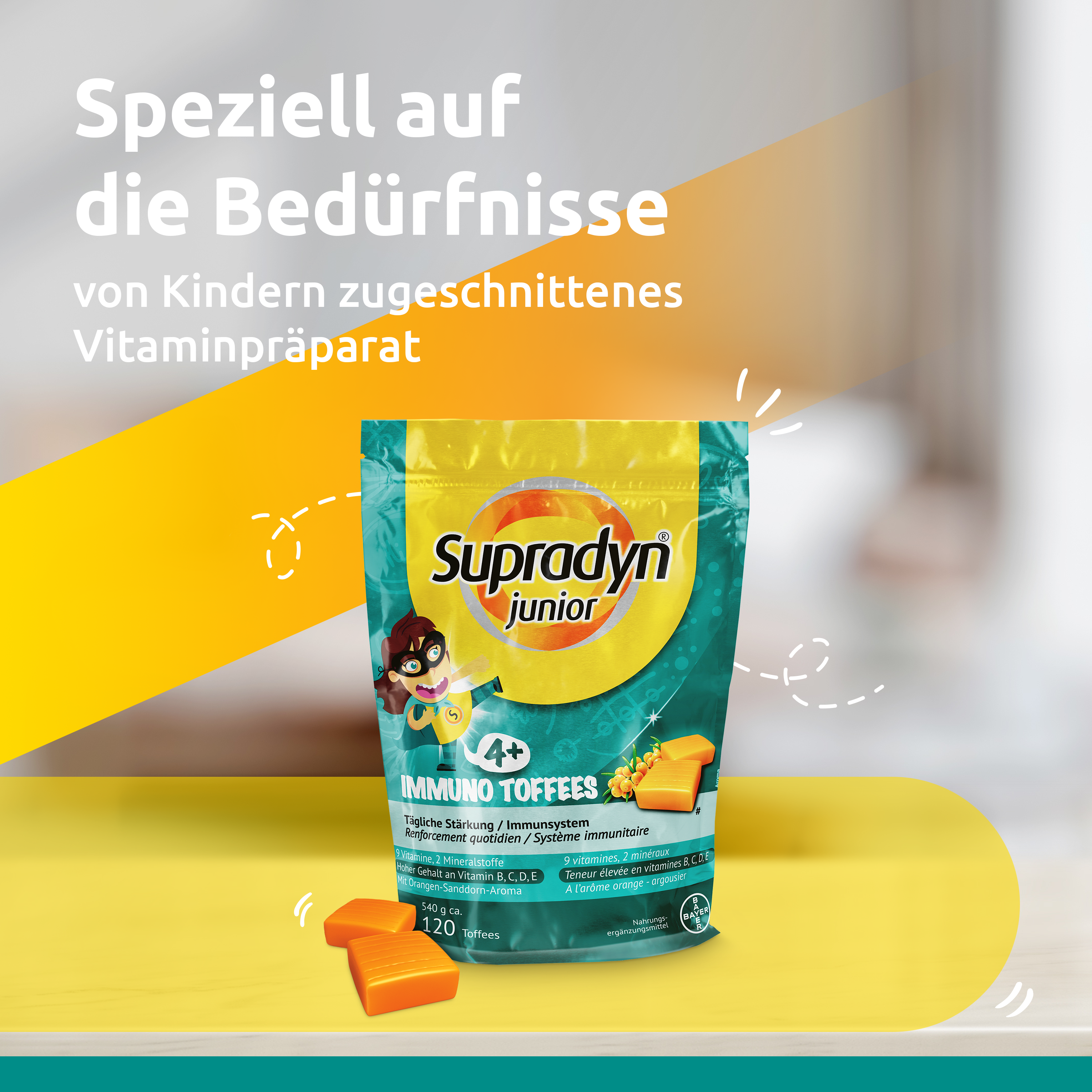 SUPRADYN junior immuno Toffees, Bild 2 von 5