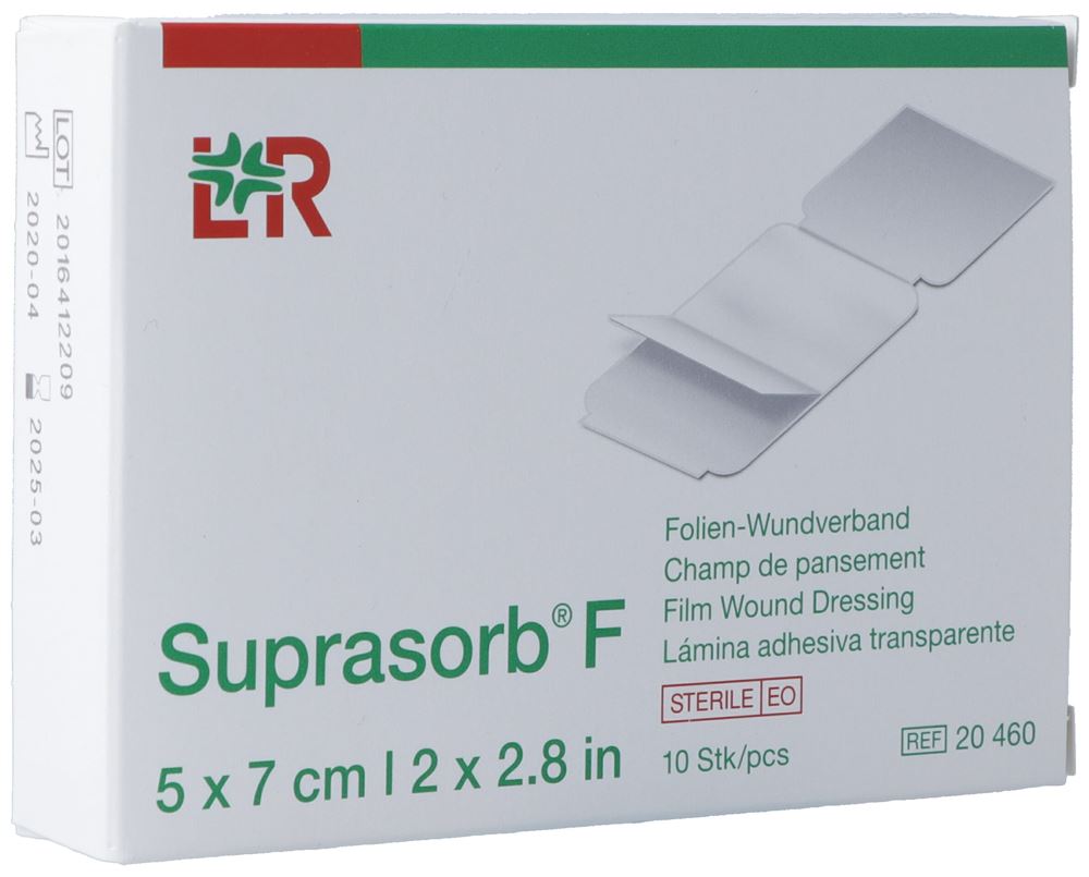 SUPRASORB F Folien-Wundverband