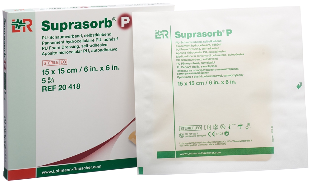 SUPRASORB pansement en mousse, image 2 sur 2