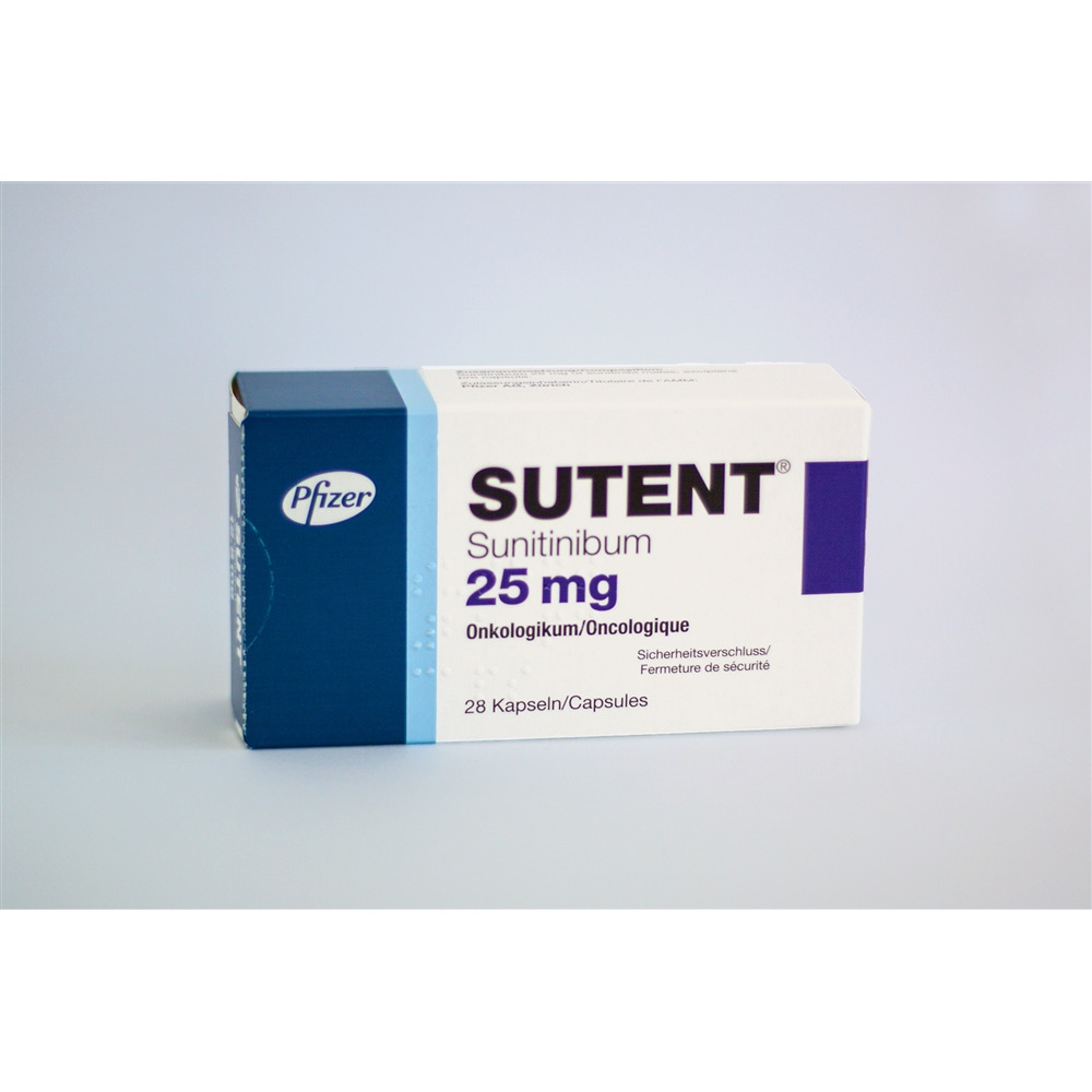 SUTENT caps 25 mg blist 28 pce, image principale