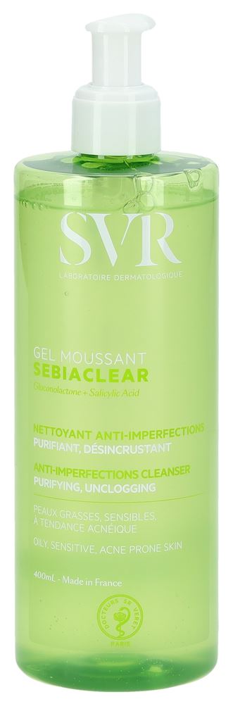 SVR SEBIACLEAR Gel Moussant