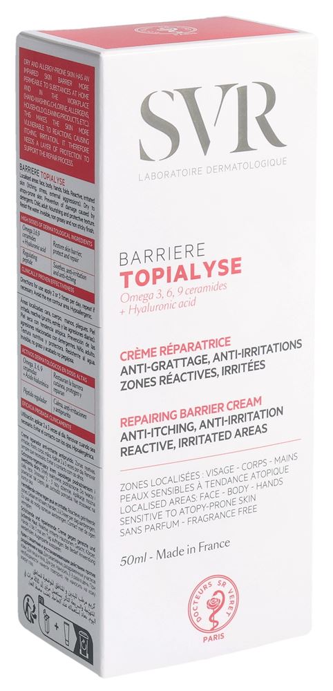 SVR TOPIALYSE Crème Barrière