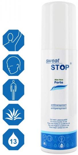 Sweatstop aloe vera forte spray pour le corps, image 2 sur 2