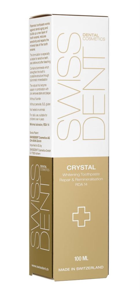 SWISSDENT Crystal pâte dentifrice