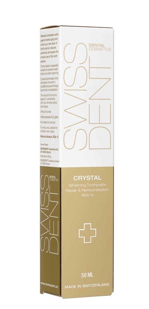 SWISSDENT Crystal pâte dentifrice, image principale