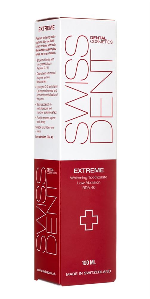 SWISSDENT Extreme pâte dentifrice