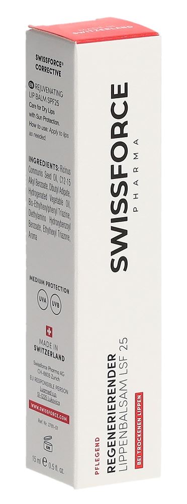 SWISSFORCE baume à lèvres nourrissant