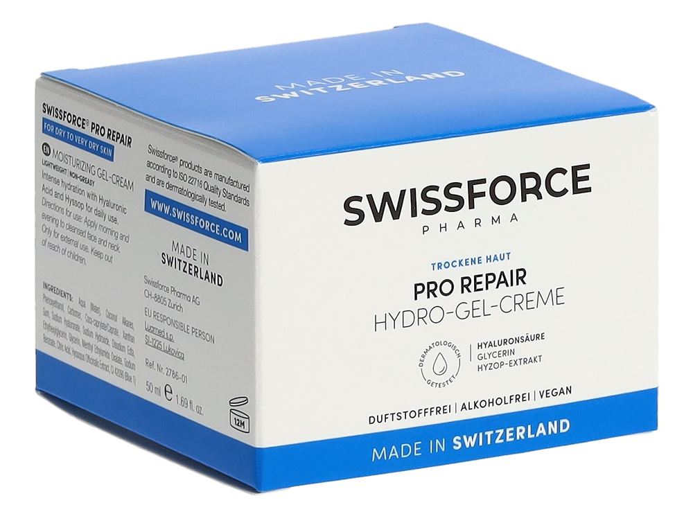 SWISSFORCE crème hydro-gel