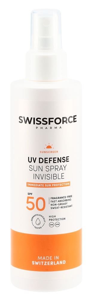 SWISSFORCE Unsichtbares Sonnenspray