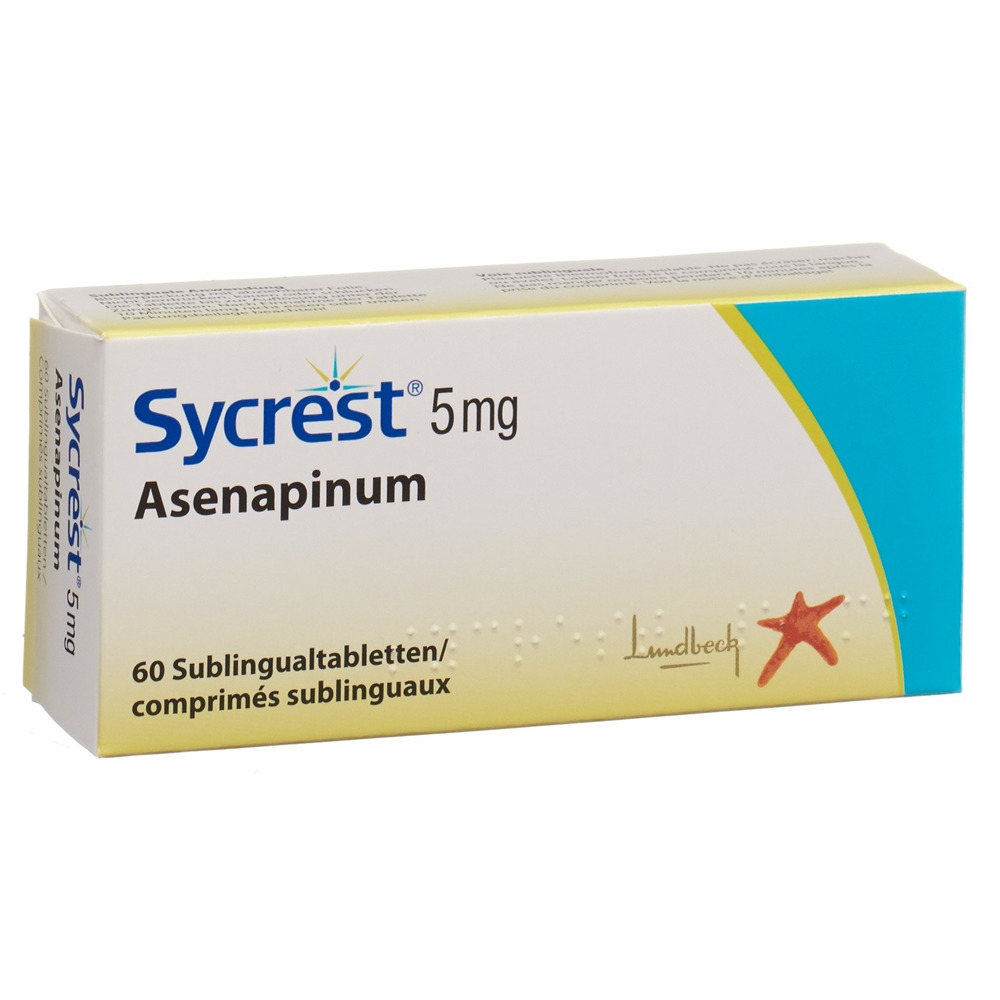 SYCREST cpr subling 5 mg blist 60 pce, image principale