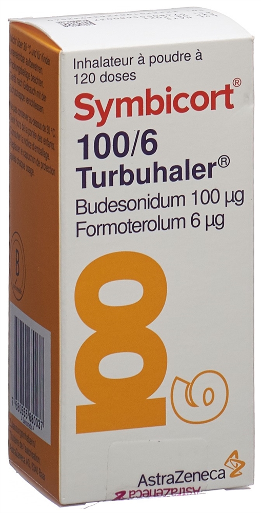 SYMBICORT 100/6 turbuhaler, image 2 sur 2