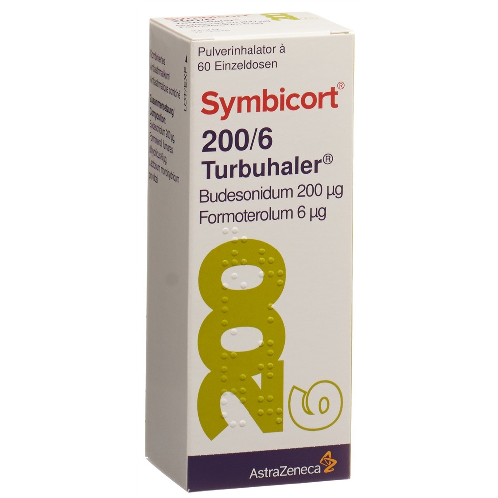 SYMBICORT 200/6 Turbuhaler, Hauptbild