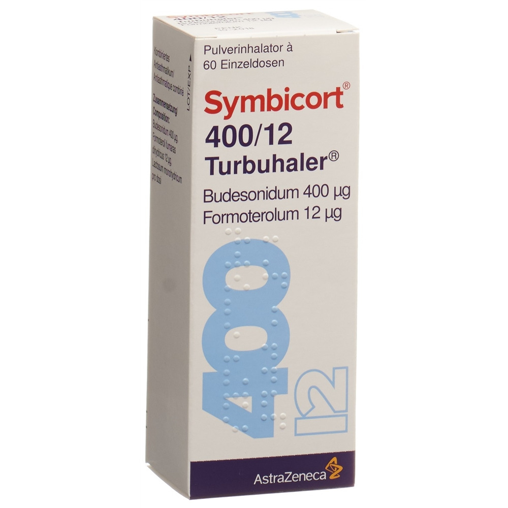 SYMBICORT 400/12 Turbuhaler, Hauptbild