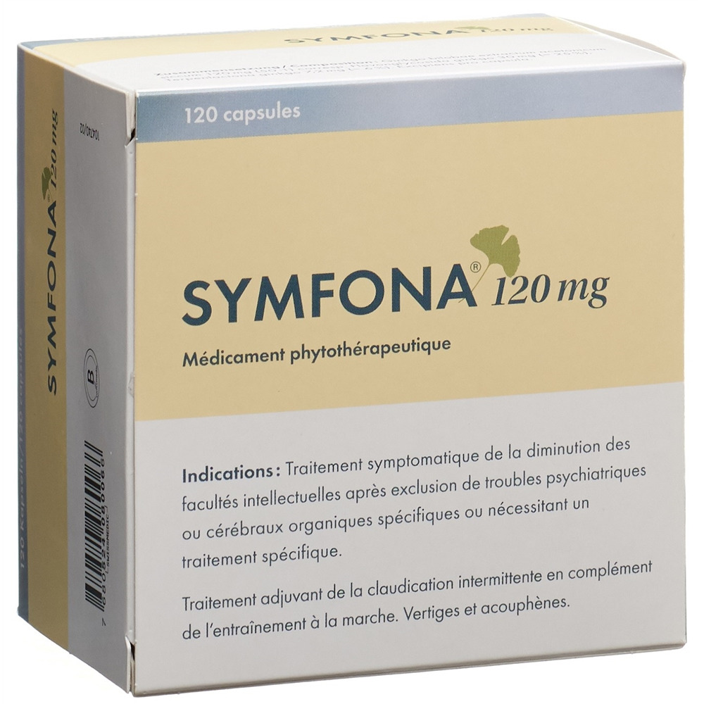 SYMFONA caps 120 mg blist 120 pce, image 2 sur 2