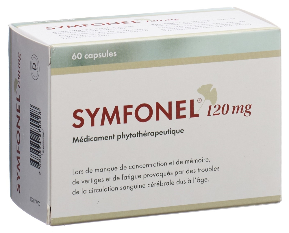 SYMFONEL caps 120 mg blist 60 pce, image 2 sur 2