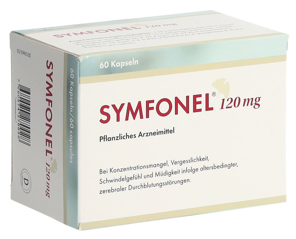 SYMFONEL caps 120 mg blist 60 pce