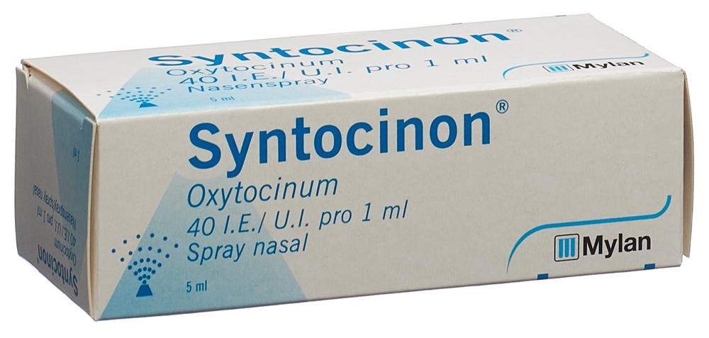 SYNTOCINON Nasenspray 40 IE/ml Fl 5 ml, Bild 2 von 2