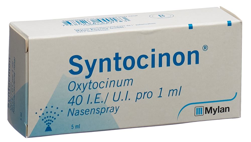 SYNTOCINON Nasenspray 40 IE/ml Fl 5 ml, Hauptbild