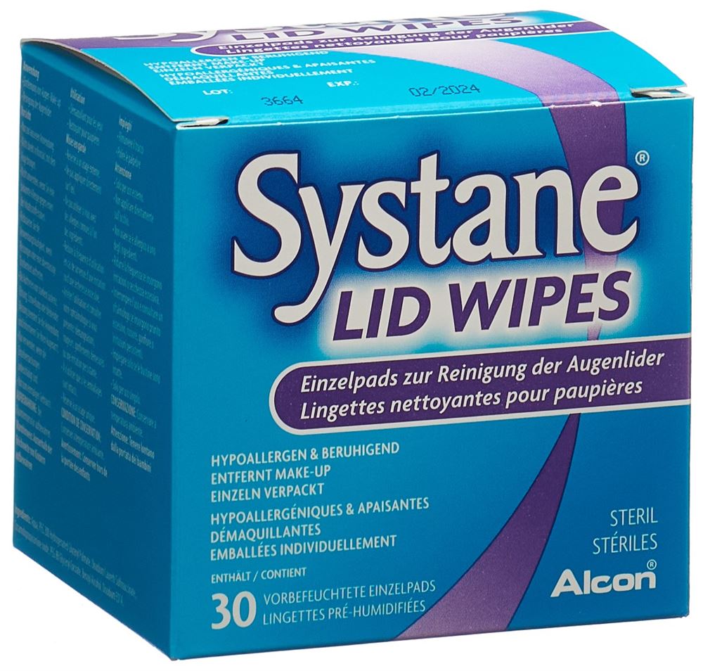 SYSTANE Lid Wipes, Hauptbild