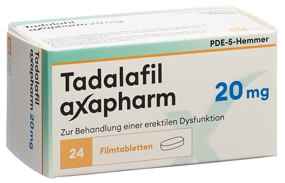 TADALAFIL axapharm 20 mg, image principale