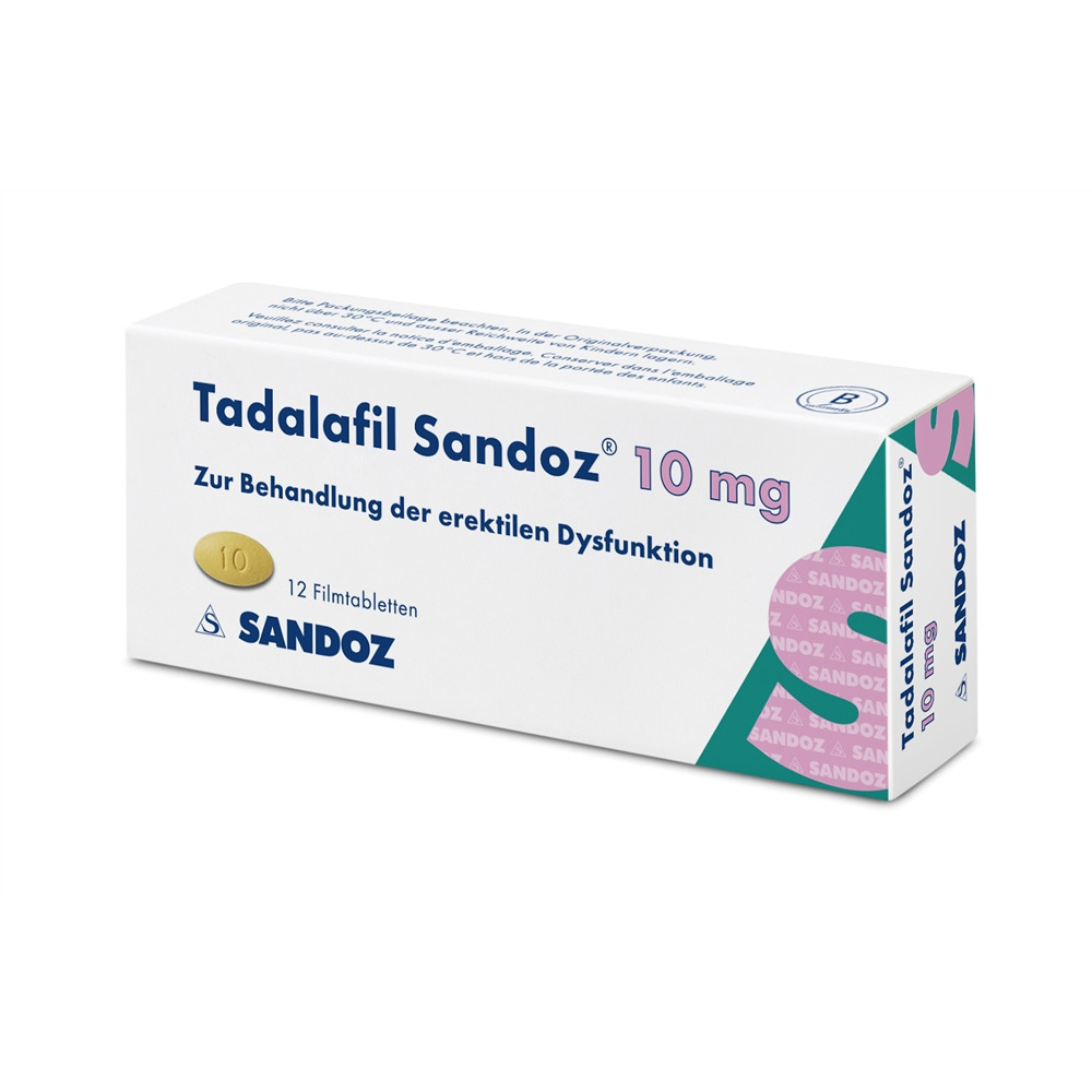 TADALAFIL Sandoz 10 mg