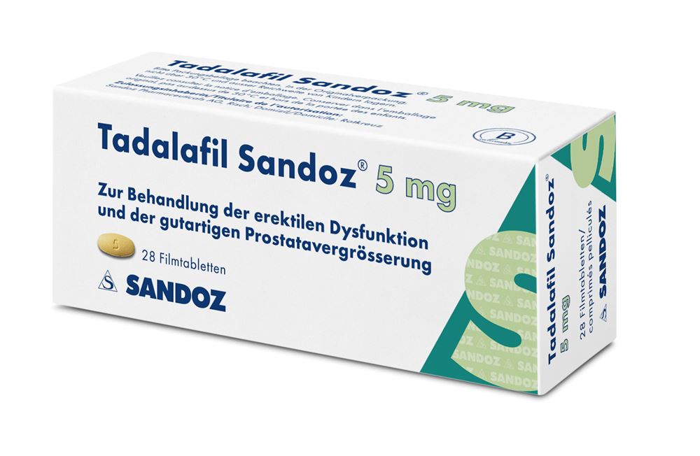 TADALAFIL Sandoz 5 mg, image principale