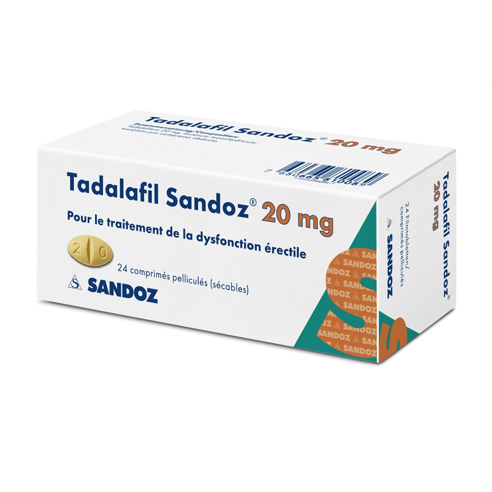 TADALAFIL Sandoz 20 mg, Bild 2 von 2