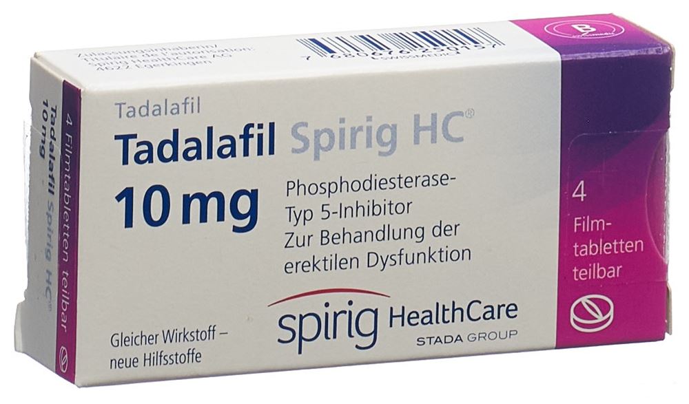TADALAFIL Spirig HC 10 mg, image principale
