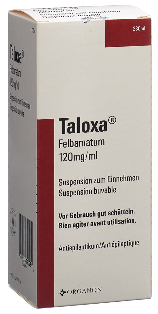 TALOXA Susp 600mg/5ml 230 ml, Hauptbild