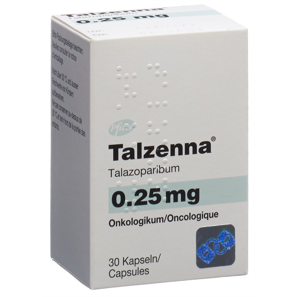 TALZENNA Kaps 0.25 mg Ds 30 Stk, Hauptbild