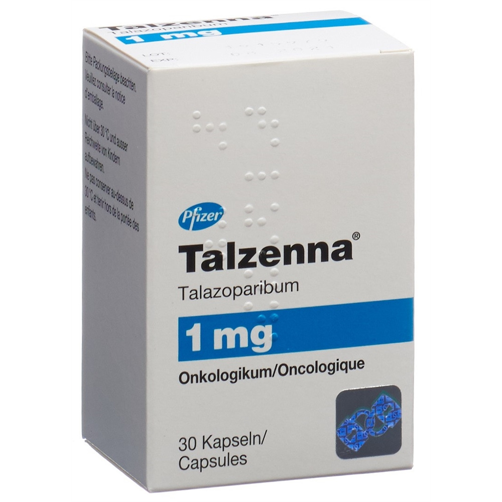 TALZENNA Kaps 1 mg Ds 30 Stk, Hauptbild