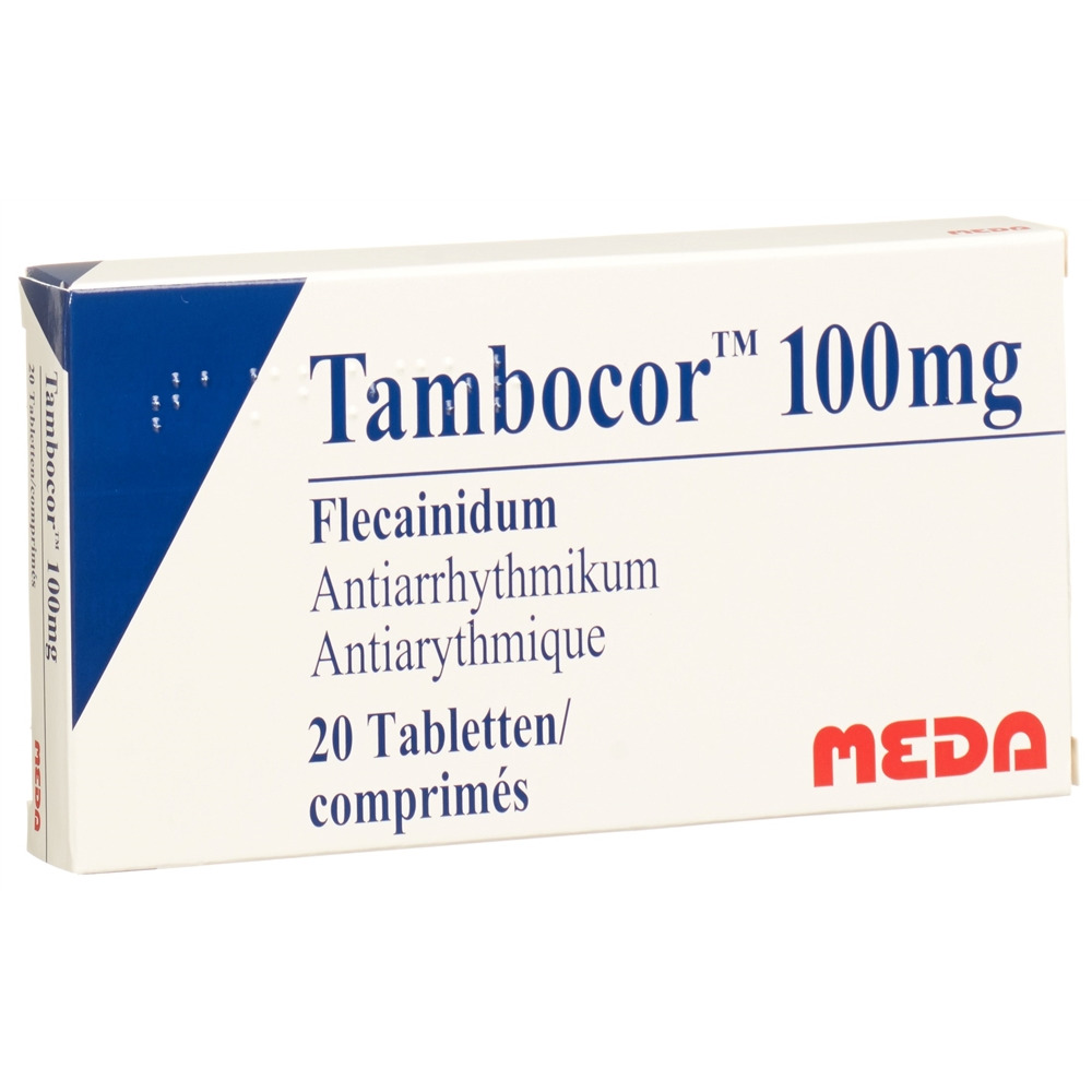 TAMBOCOR cpr 100 mg blist 20 pce, image principale