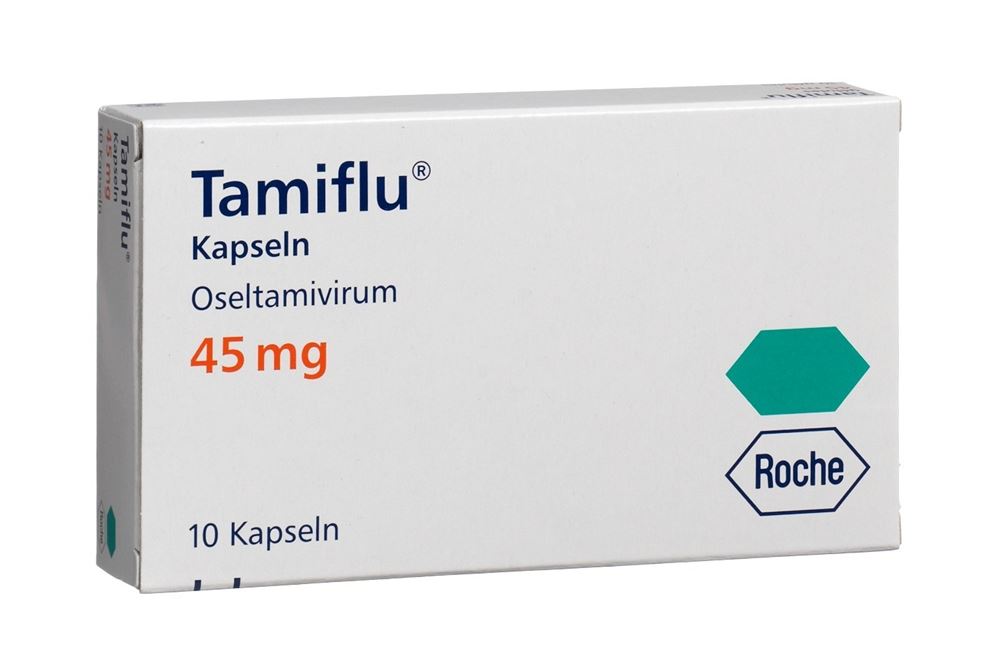 Tamiflu Kaps 45 mg Blist 10 Stk, Hauptbild