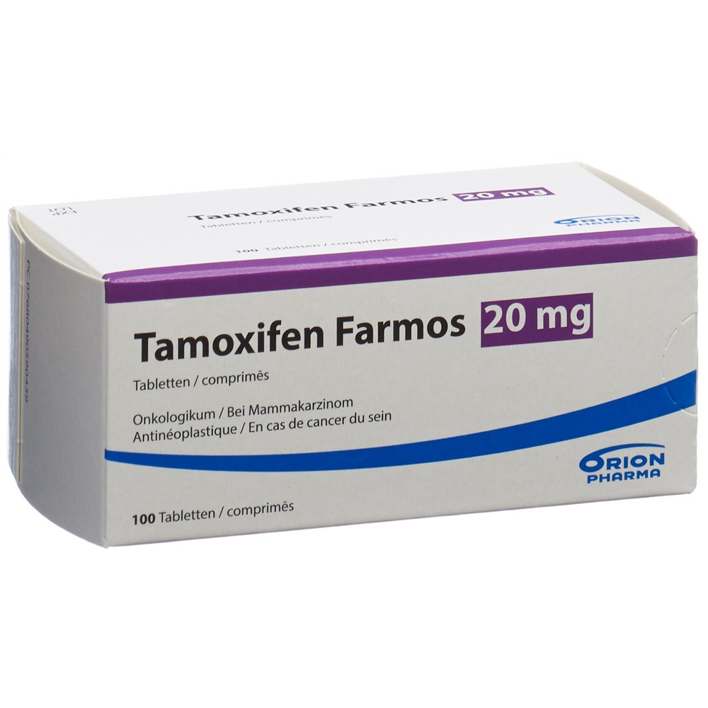 TAMOXIFENE Farmos 20 mg, image principale