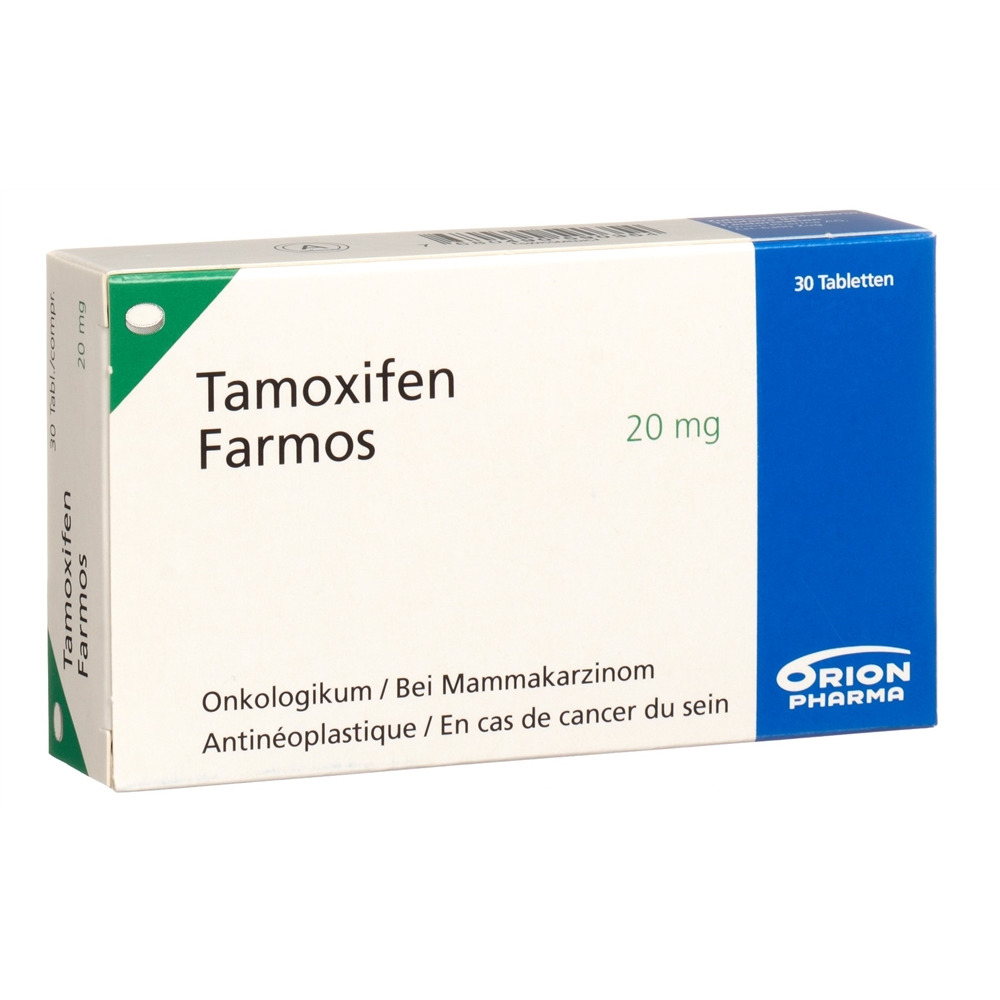 TAMOXIFENE Farmos cpr 20 mg blist 30 pce | Commander en ligne