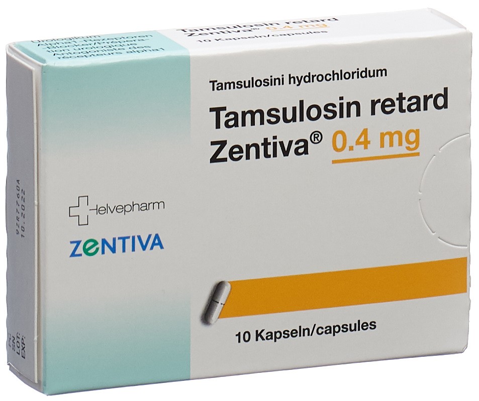 TAMSULOSINE retard Zentiva 0.4 mg, image principale