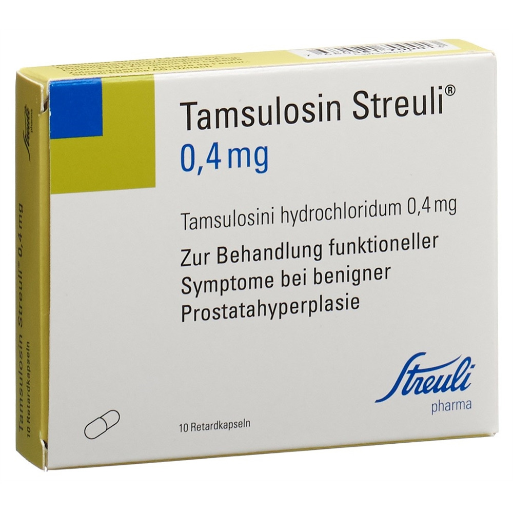 TAMSULOSINE Streuli 0.4 mg, Hauptbild